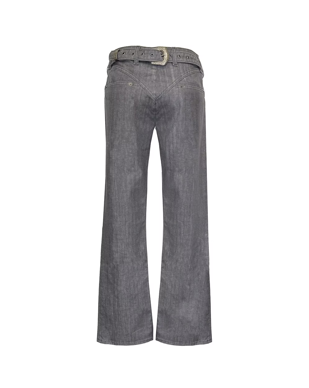 Back Buckle Boot Cut ~ concrete