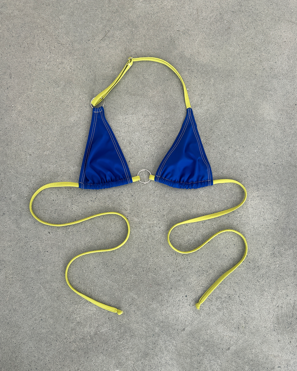 Sonic Top ~ Cobalt/Lime