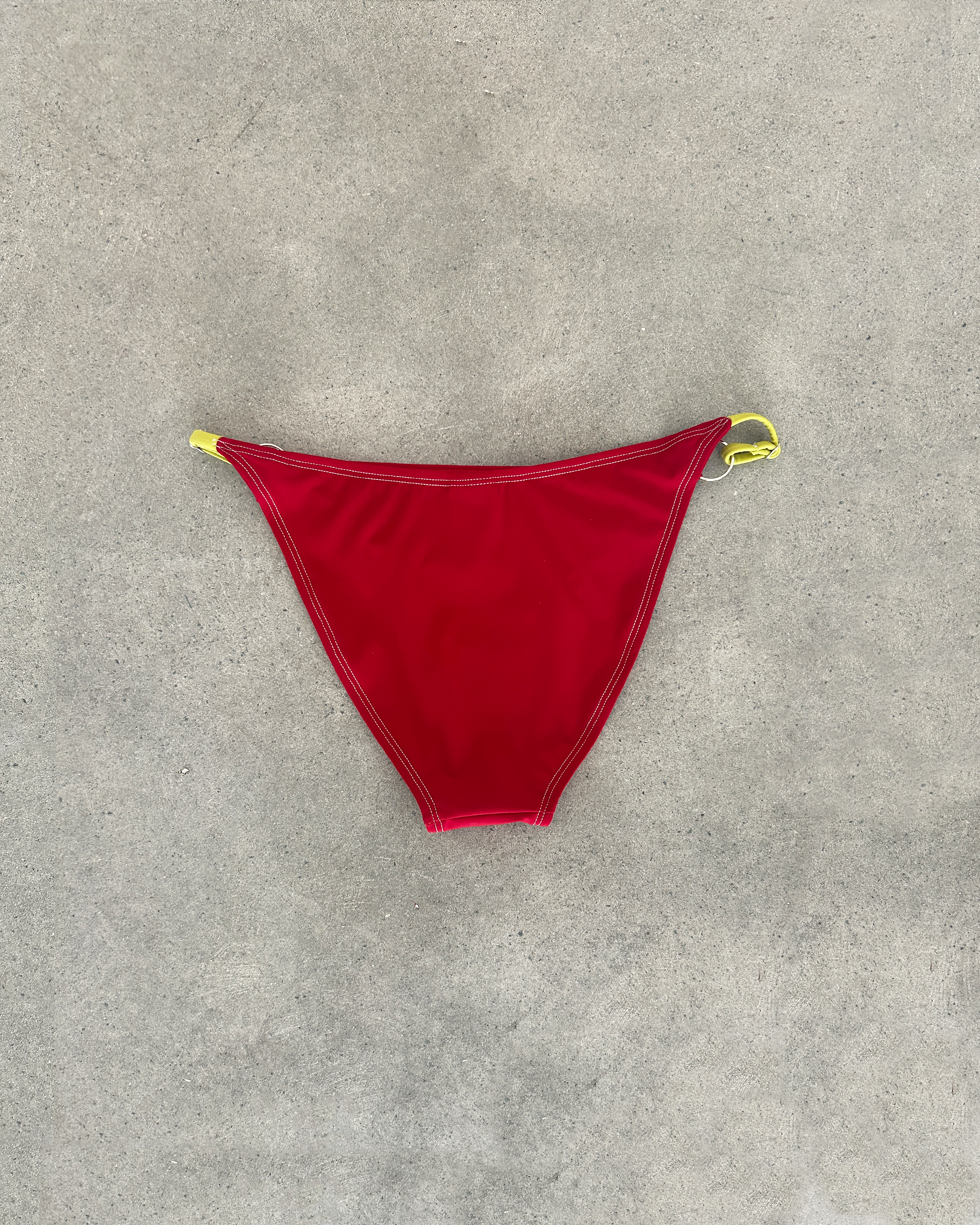 Sonic Brief ~ Crimson/Lime
