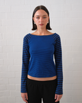 Mia Long Sleeve - Navy