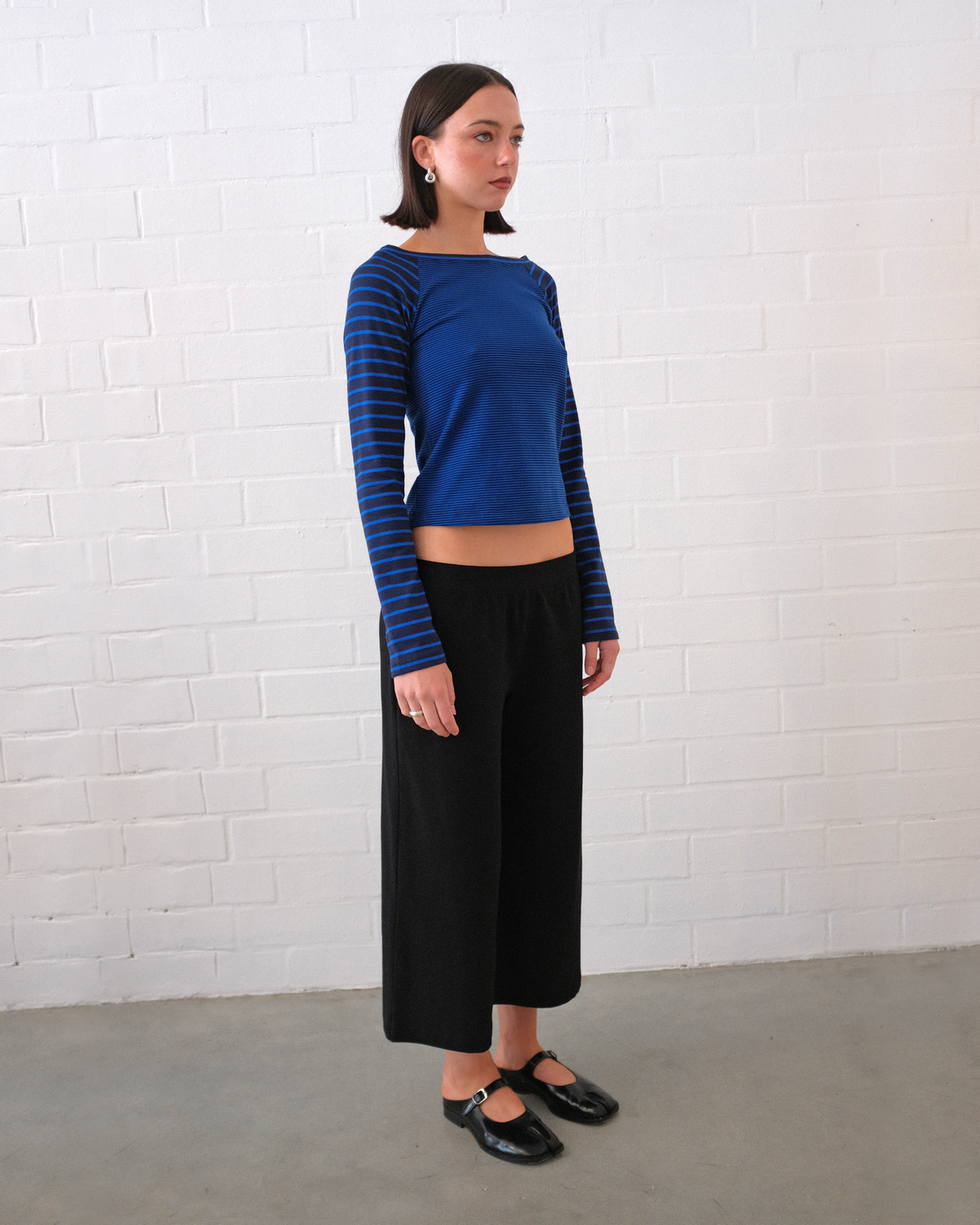 Mia Long Sleeve - Navy