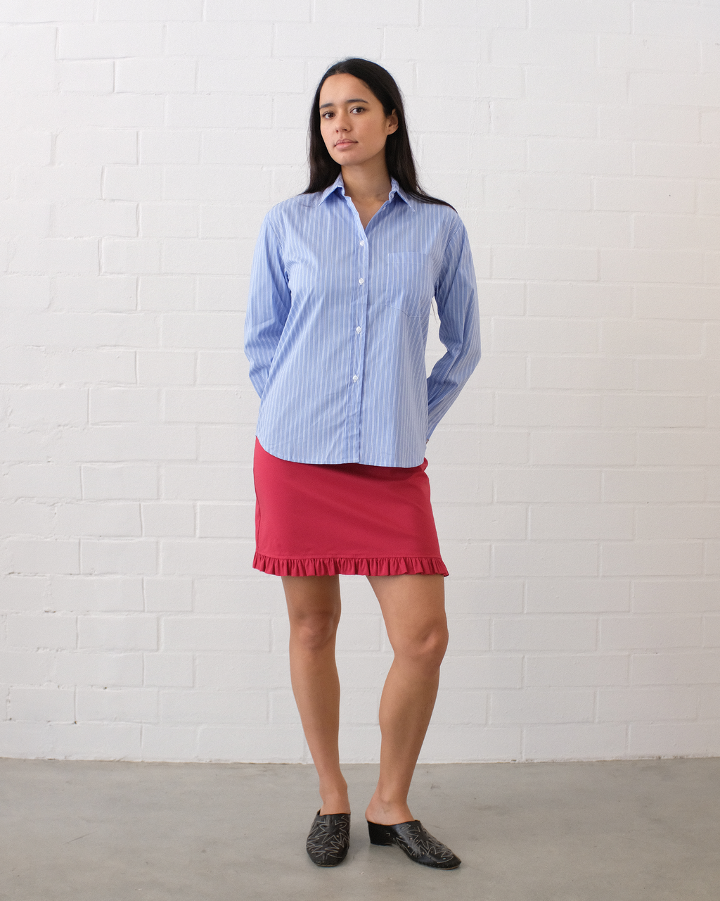 Classic Shirt - Contrast Sleeve