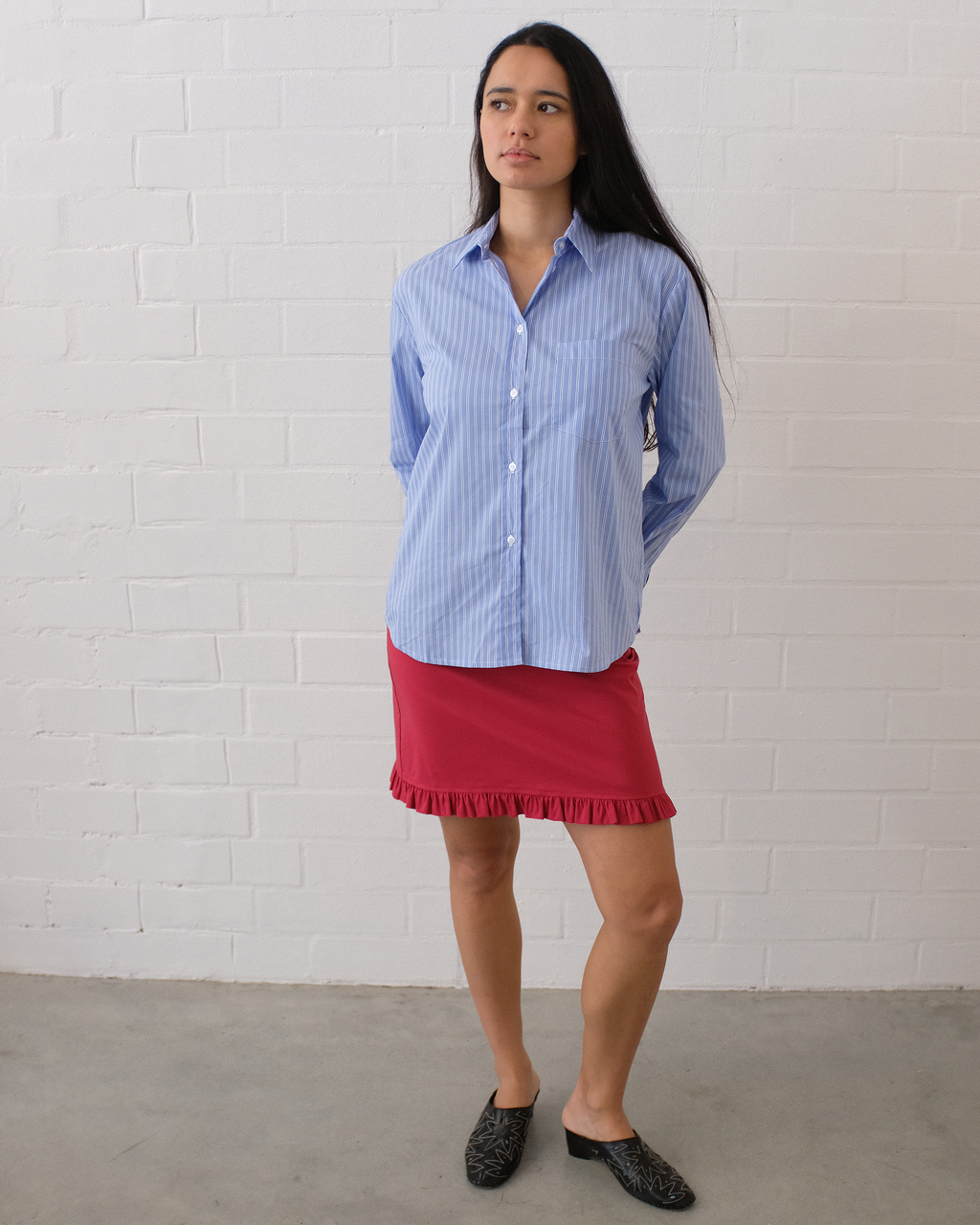 Classic Shirt - Contrast Sleeve