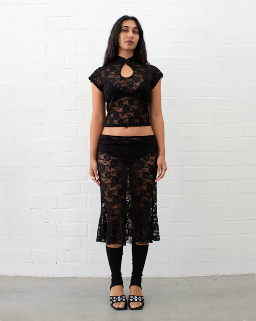 Claudia Lace Skirt