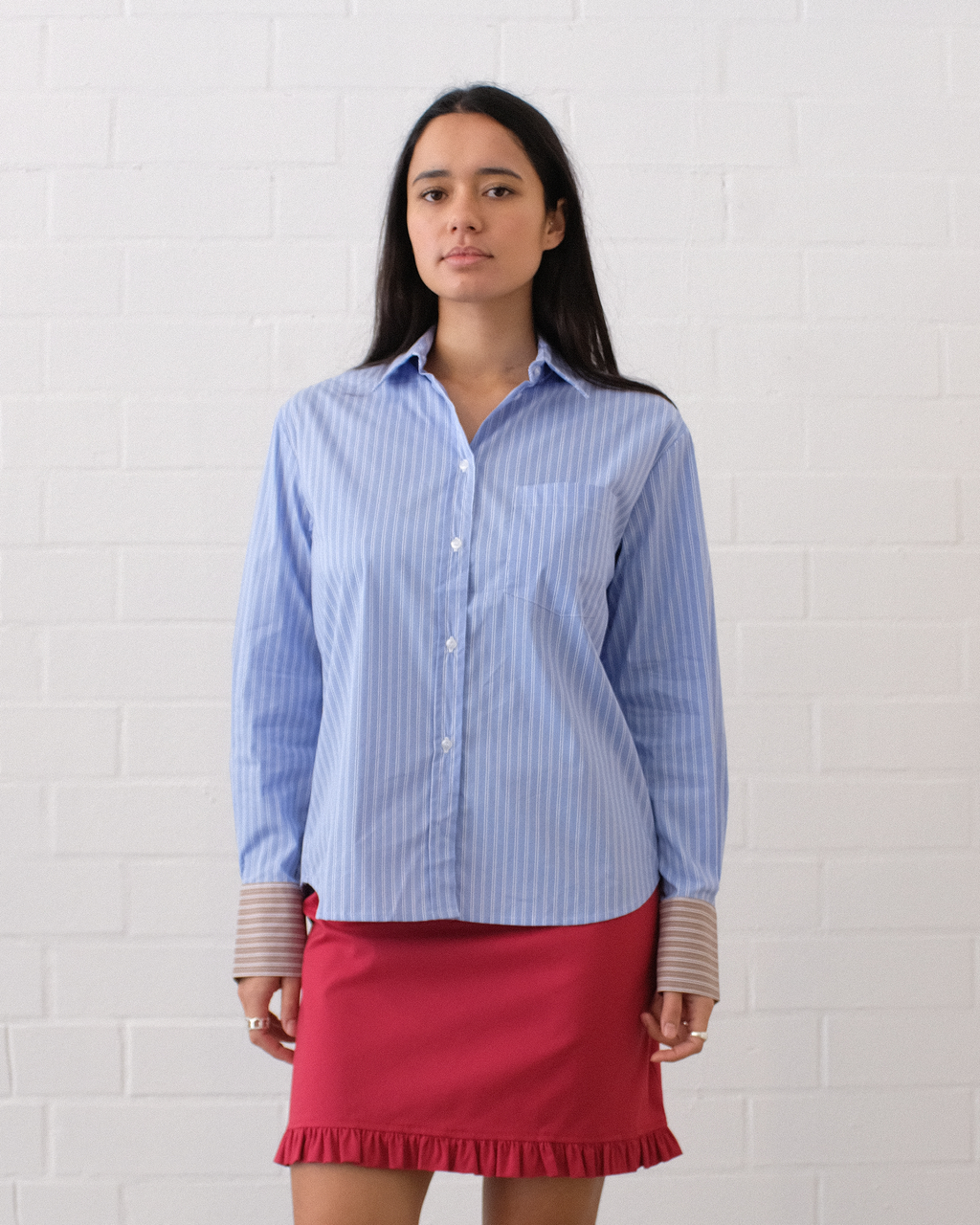 Classic Shirt - Contrast Sleeve